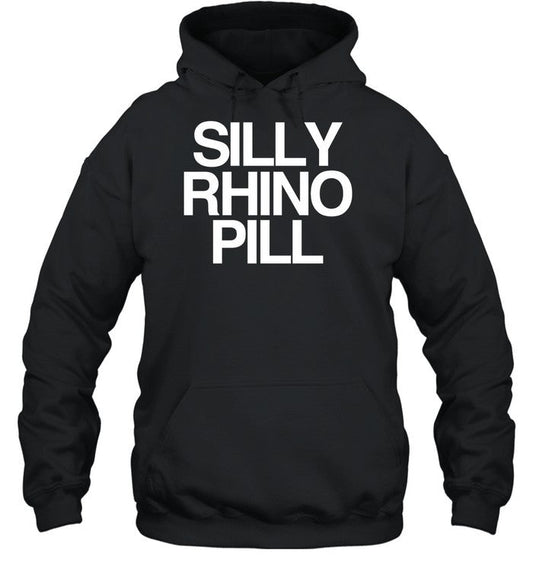 Tisakorean Silly Rhino Pill Hoodie