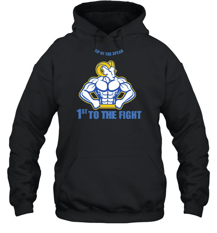 Tip Of The Spear 1St To The Fight Hoodie