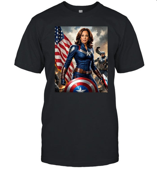 Vets For Harris 2024 Super Heroes Meme Shirt