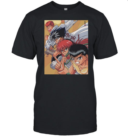 Retro_Twt Yu Yu Hakusho 1992 Poster Shirt