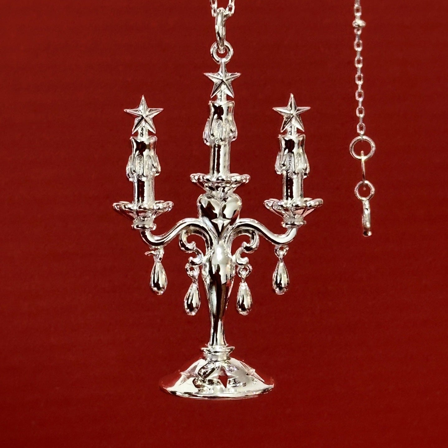Candelabra of Stars Necklace