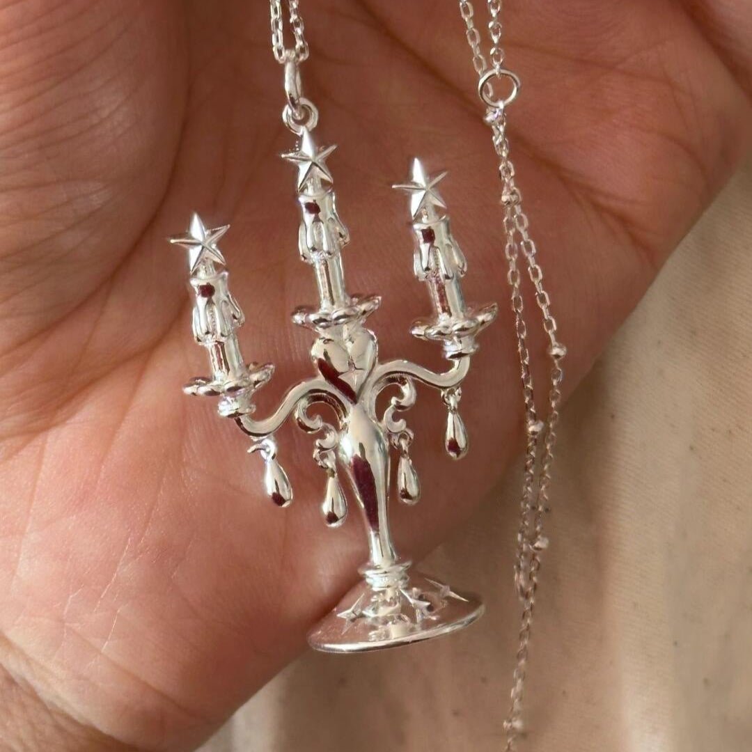 Candelabra of Stars Necklace