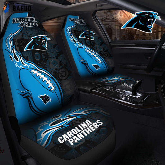 Carolina Panthers Nfl Car Seat Covers For Fan Gifts - Bafud
