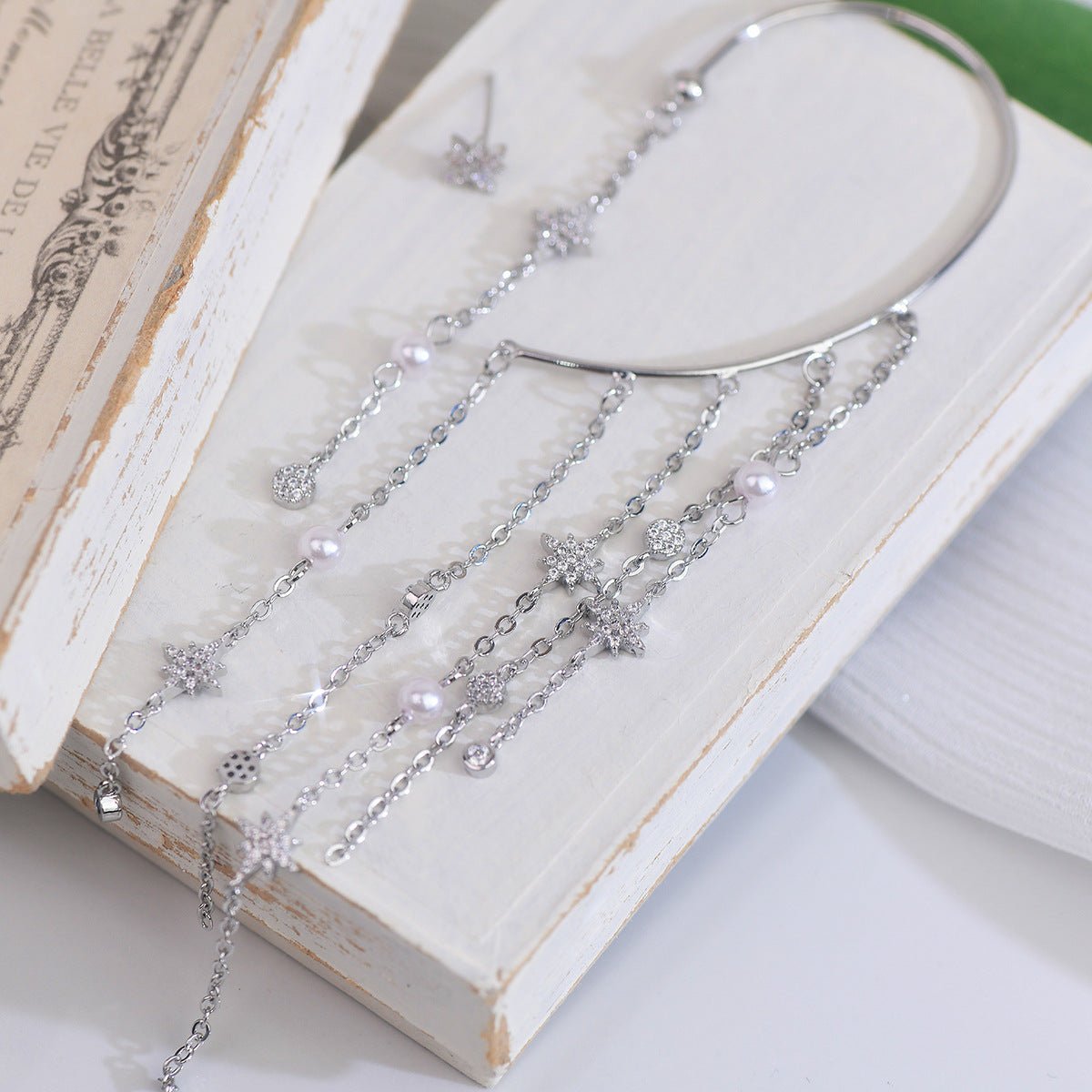 Celestial Ear Cuff and Earrings Set - Ashley