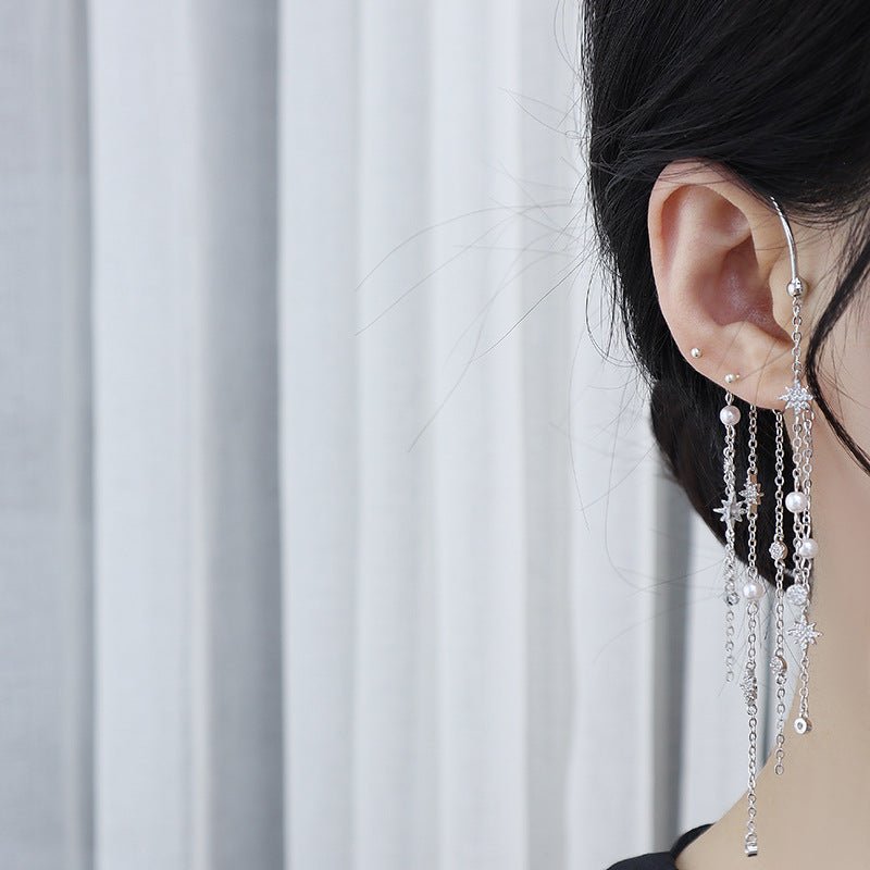 Celestial Ear Cuff and Earrings Set - Ashley