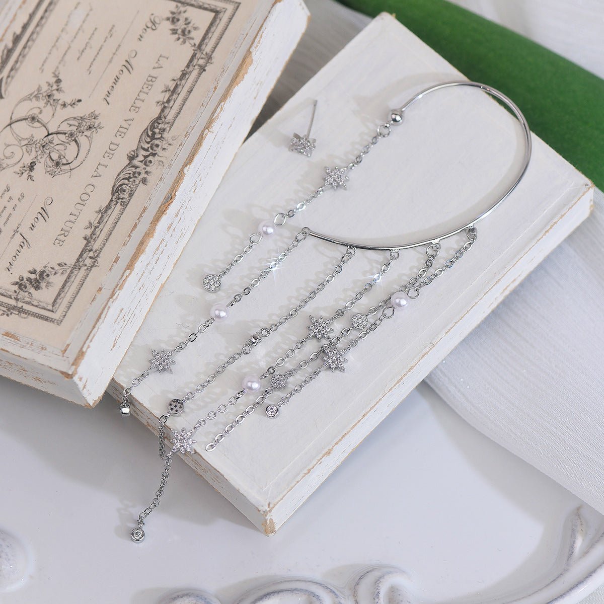 Celestial Ear Cuff and Earrings Set - Ashley