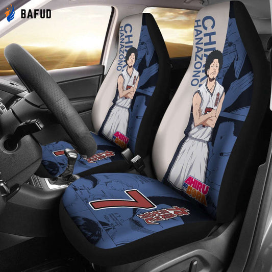 Chiaki Hanazono Characters Ahiru No Sora Car Seat Covers For Fan Gifts Anime Car Seat Covers For Fan Gifts Anime - Bafud
