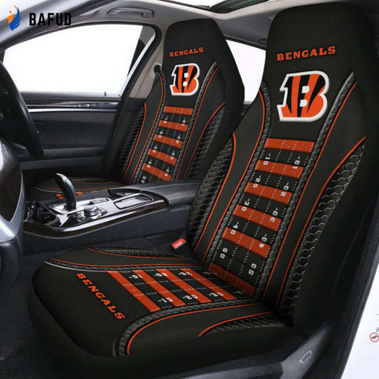 Cincinnati Bengals Leather Seat Covers For Fan Gifts For Fan Gifts for Fan Gifts CH - Bafud