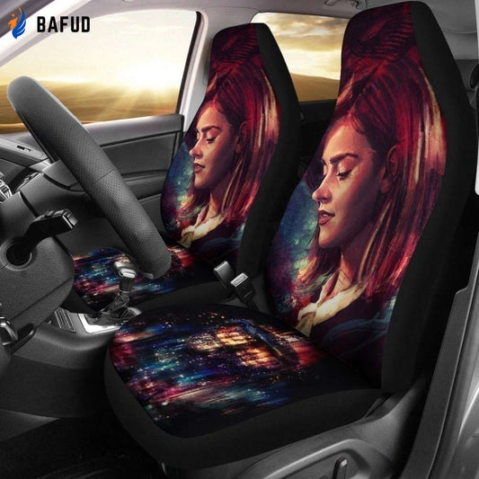 Clara Oswald Doctor Who Car Seat Covers For Fan Gifts MN05 - Bafud
