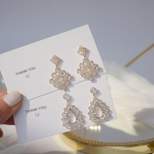 [Clearance] Baroque Earrings -Krystal