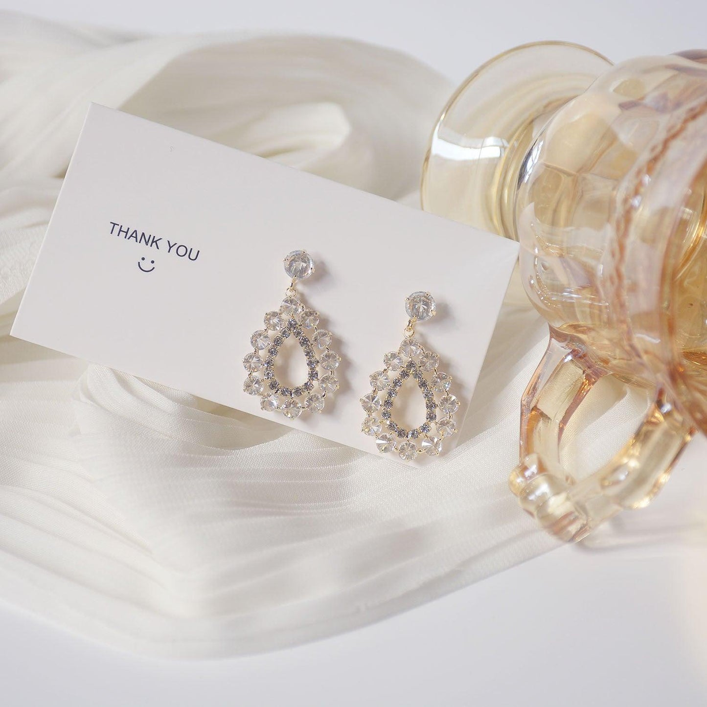 [Clearance] Baroque Earrings -Krystal