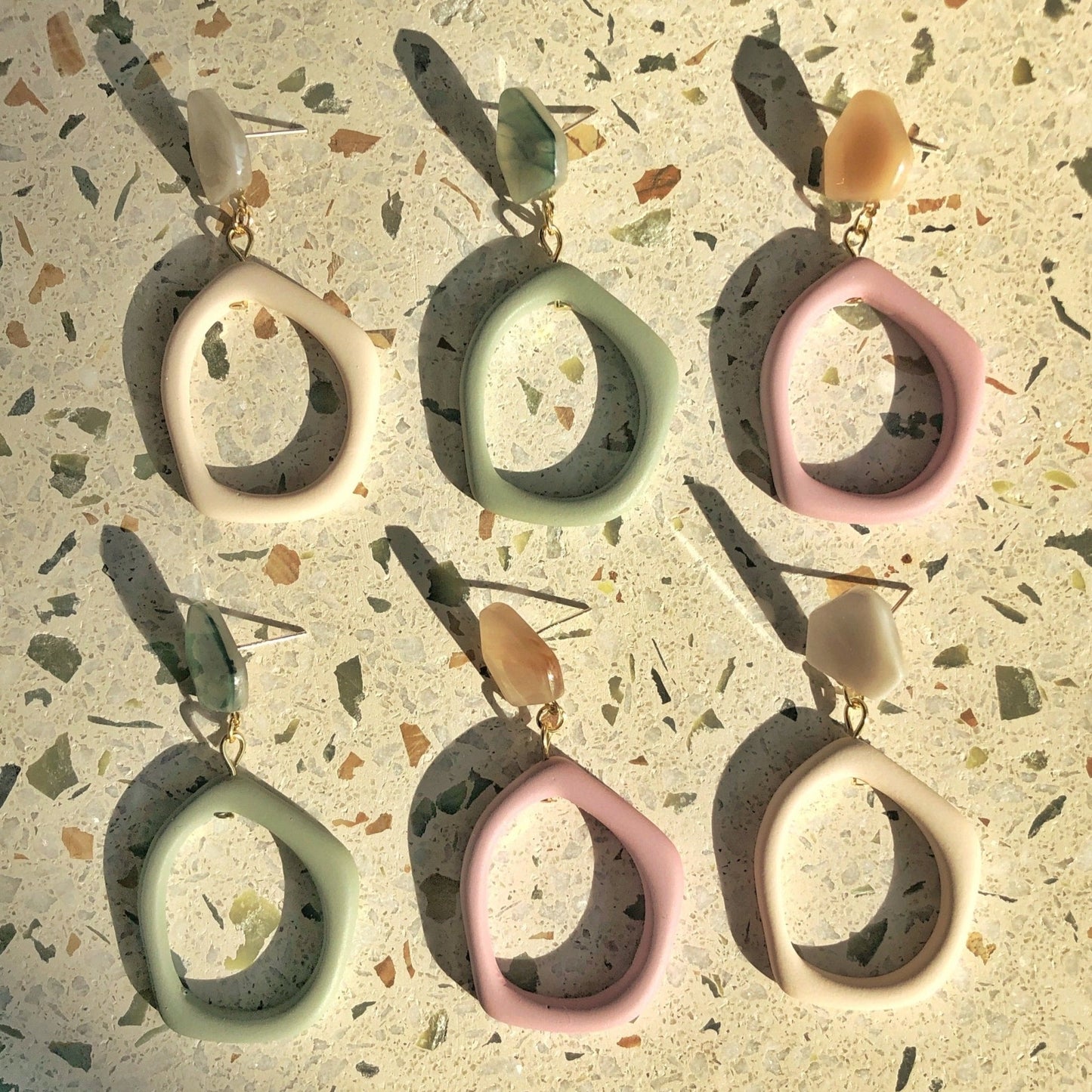 [Clearance] Geometry Earrings (3 Colors)