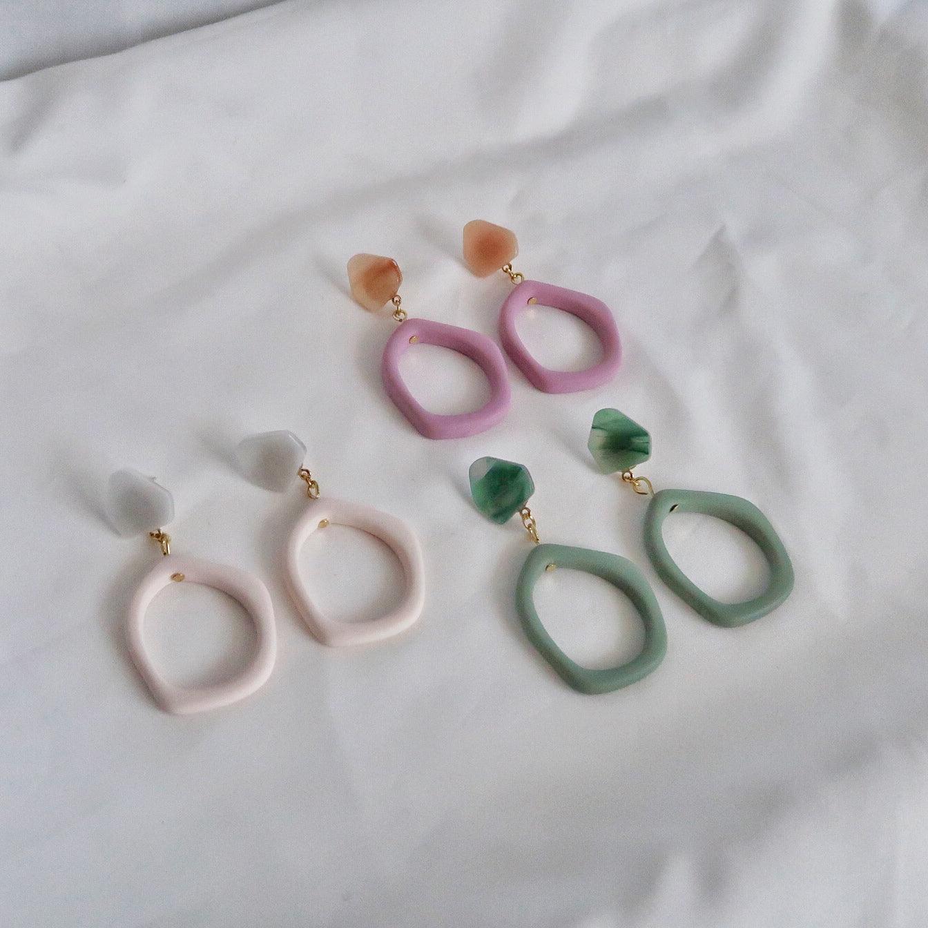 [Clearance] Geometry Earrings (3 Colors)