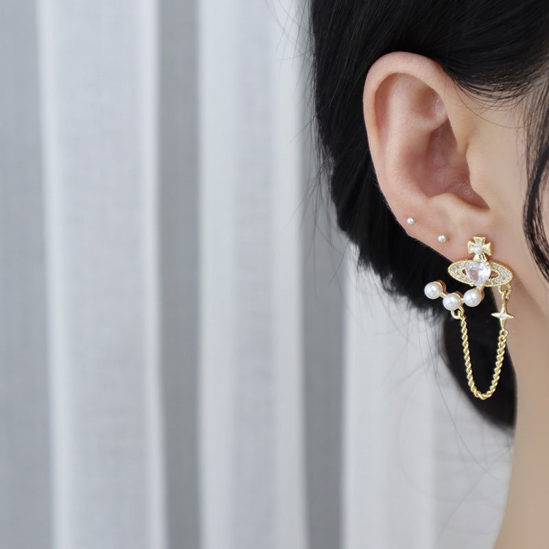 [Clearance] Love Saturn Earrings