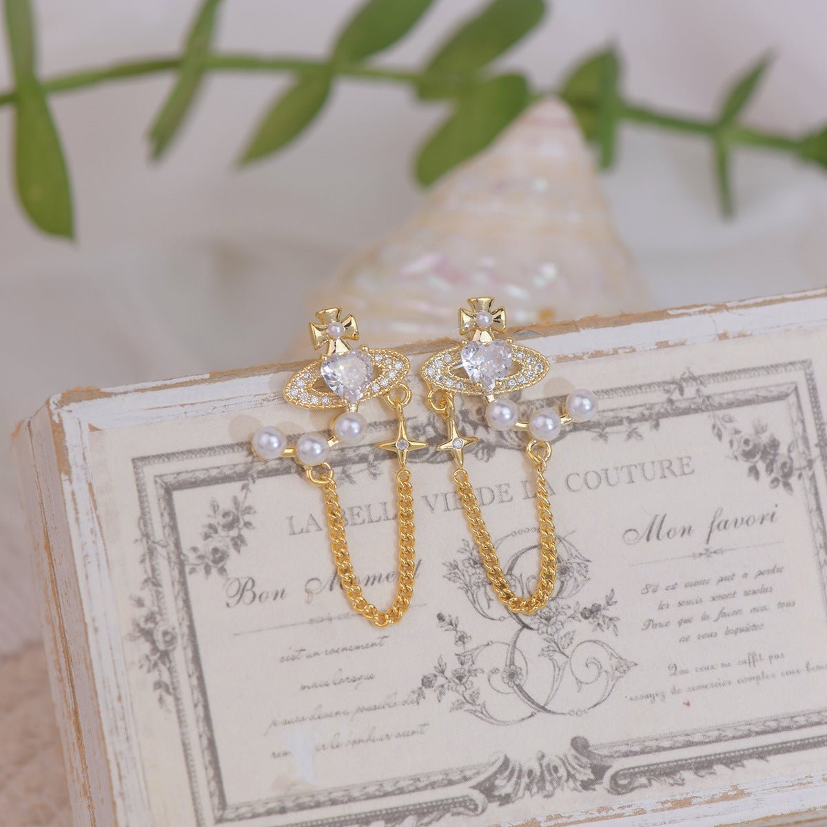 [Clearance] Love Saturn Earrings