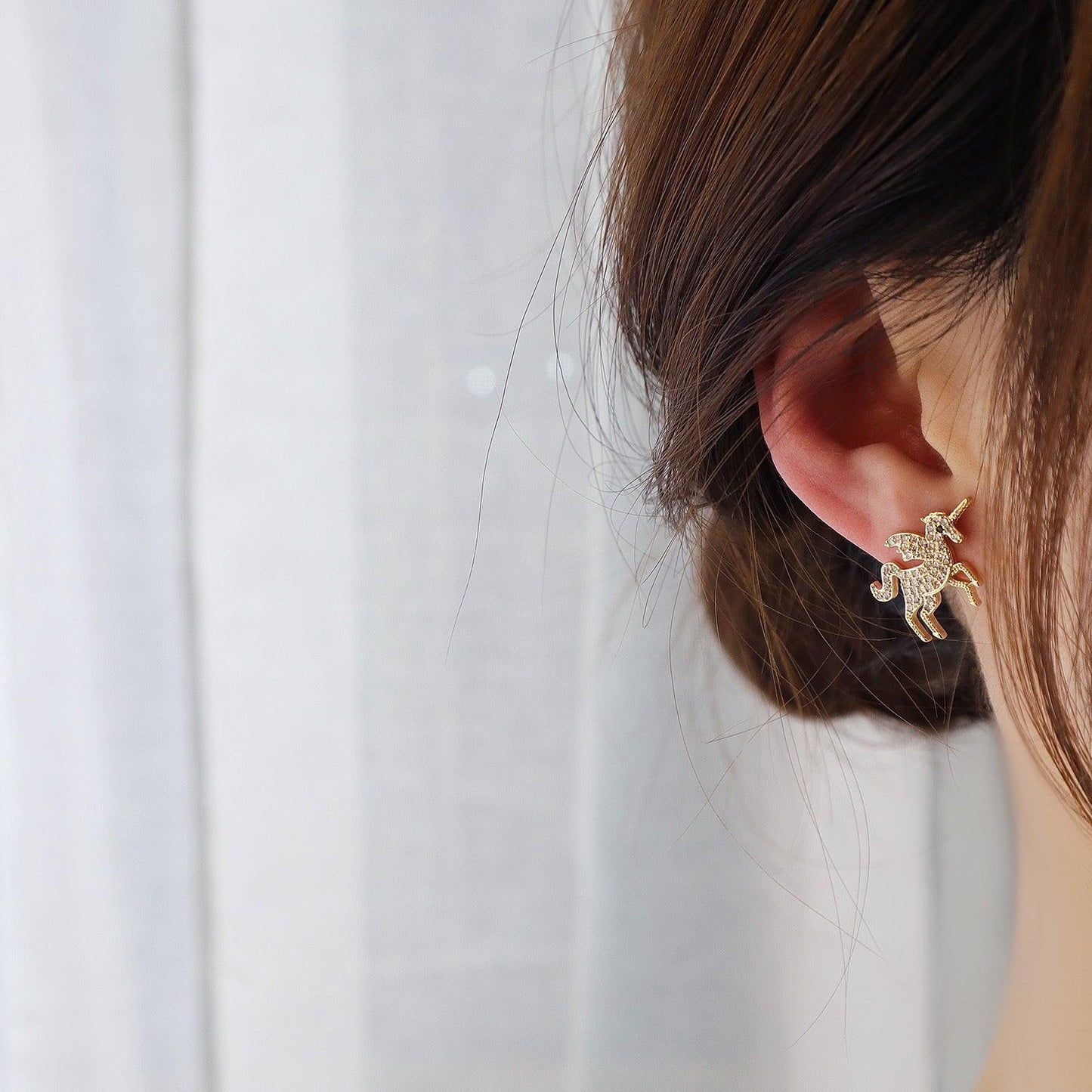 [Clearance] Unicorn Stud Earrings