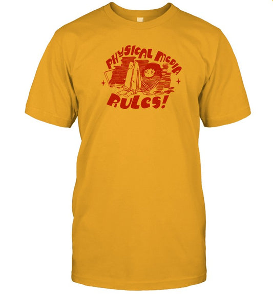 Lid The Kid Physical Media Rules Shirt