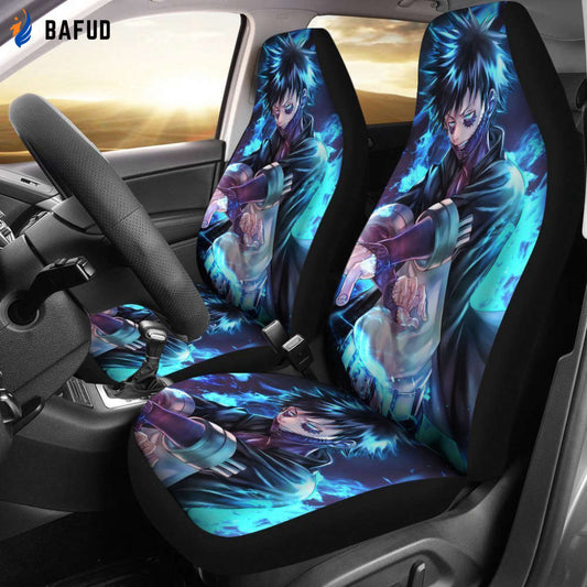 Dabi My Hero Academia Car Seat Covers For Fan Gifts Anime Car Accessories - Bafud