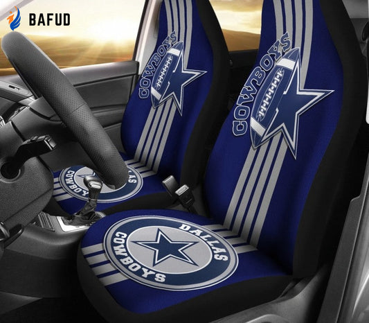 Dallas CowBoys Car Seat Covers for Fan Gifts G95 - Bafud
