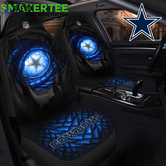 Dallas Cowboys Car Seat Covers For Fan Gifts - Bafud