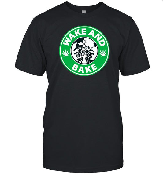 Travisa850 Wake And Bake Starbucks Weed Shirt