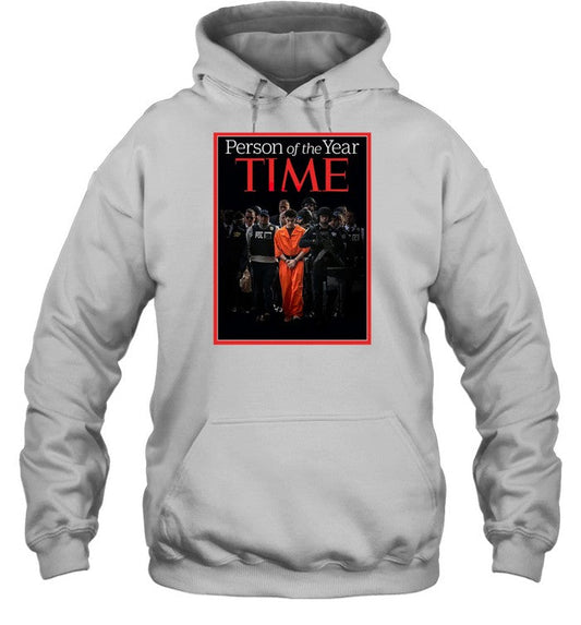 Luigi Mangione Person Of The Year Time Hoodie