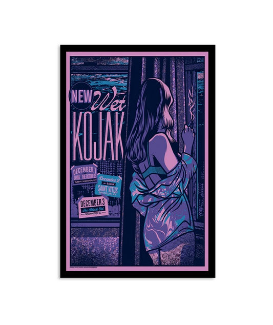New Wet Kojak December 1, 2023 Savak The Gotobeds Tubby's Kingston, NY Poster