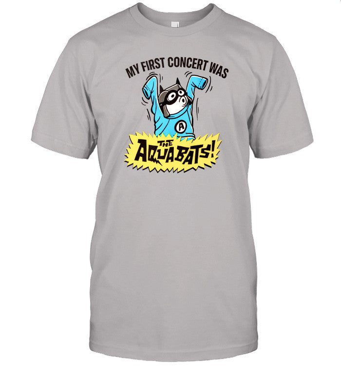My First Concert Youth Tee! The Aqua Bats Limited T Shirt