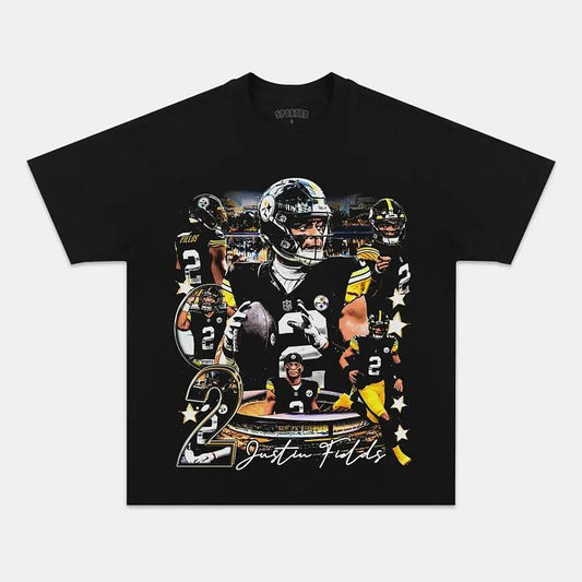 JUSTIN FIELDS - STEE  VINTAGE TEE GRAPHIC T-SHIRT  GIFT FOR FANLERS TEE  VINTAGE TEE GRAPHIC T-SHIRT SWEATSHIRT HOODIE GIFT FOR FAN