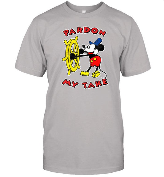Shirt Mickey Mouse Steamboat Pardon My Take