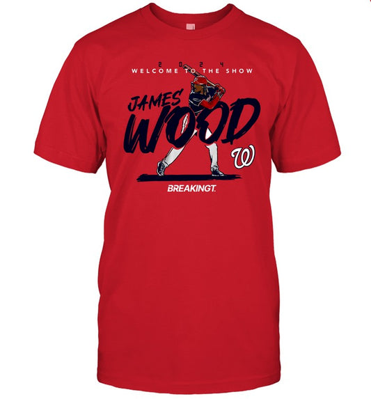 2024 James Wood Welcome To The Show Shirt
