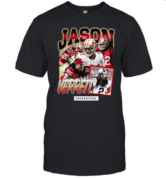 Fred Warner Jason Verrett Dreamathon T-Shirt