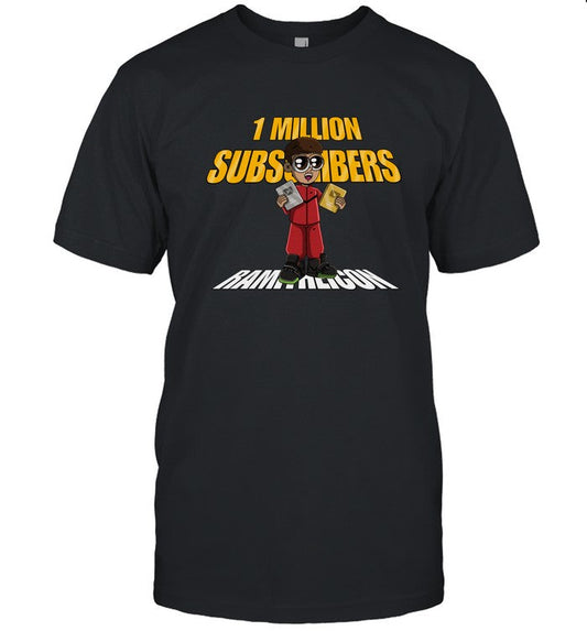Limited Ramitheicon 1 Million Subscribers Shirt