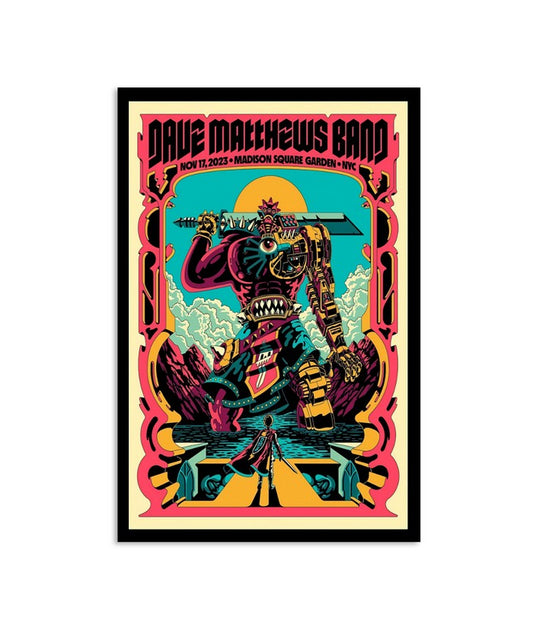 Dave Matthews Band November 17, 2023 Madison Square Garden New York, NY Poster_1