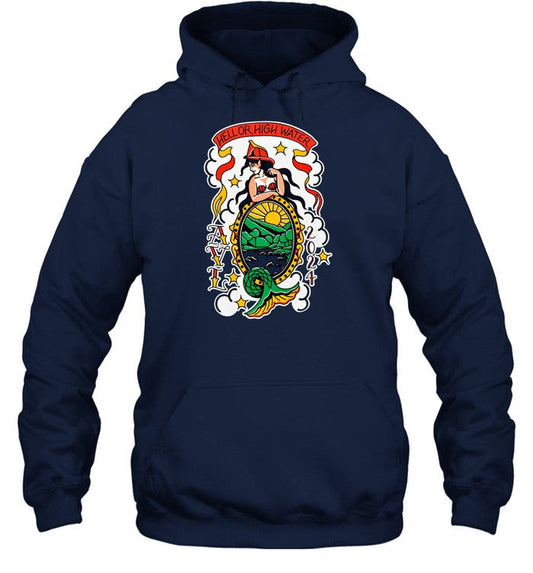 Come Hell Or High Water Asheville Fd Hoodie