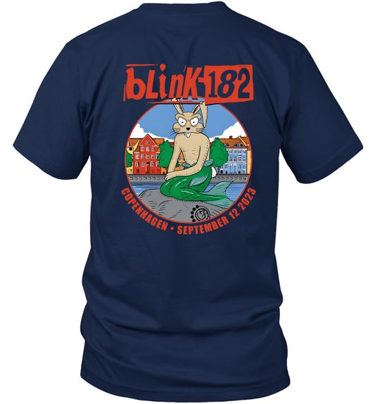 Sept 12 2023 Blink-182 Copenhagen Denmark Event T Shirt