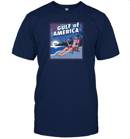 greetings from the gulf of america shirt