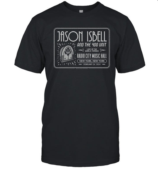 Jason Isbell And The 400 Unit 2024 02 24 New York, NY New Shirt