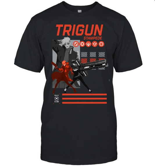 Limited Trigun Stampede Vash the Stampede Shirts