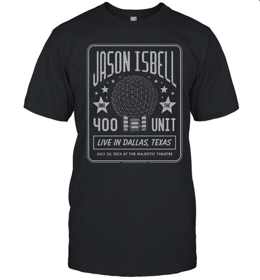 Limited Jason Isbell and the 400 Unit Dallas, TX Jul 24 2024 Shirt