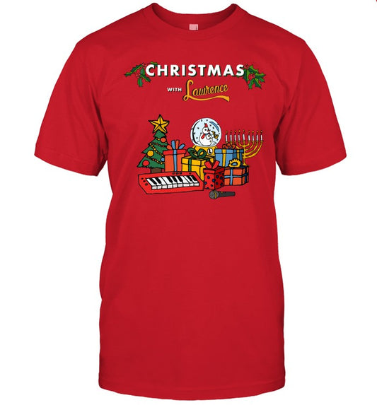 Christmas With Lawrence Xmas Album T-Shirt