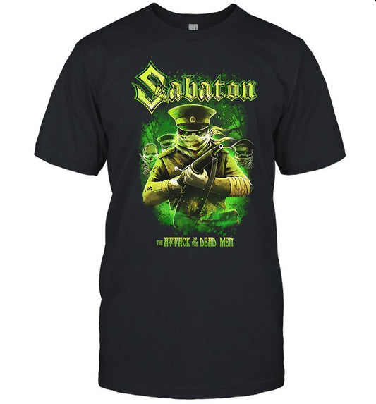 Limited Sabaton Attack Of The Dead Men T-Shirt