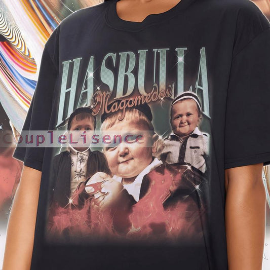 Bootleg KING HASBULLA Vintage Shirt  King Hasbulla Homage Retro  King Hasbulla Tees  King Hasbulla 90S Shirts  King Hasbulla Shirt, Unisex Cotton Grap