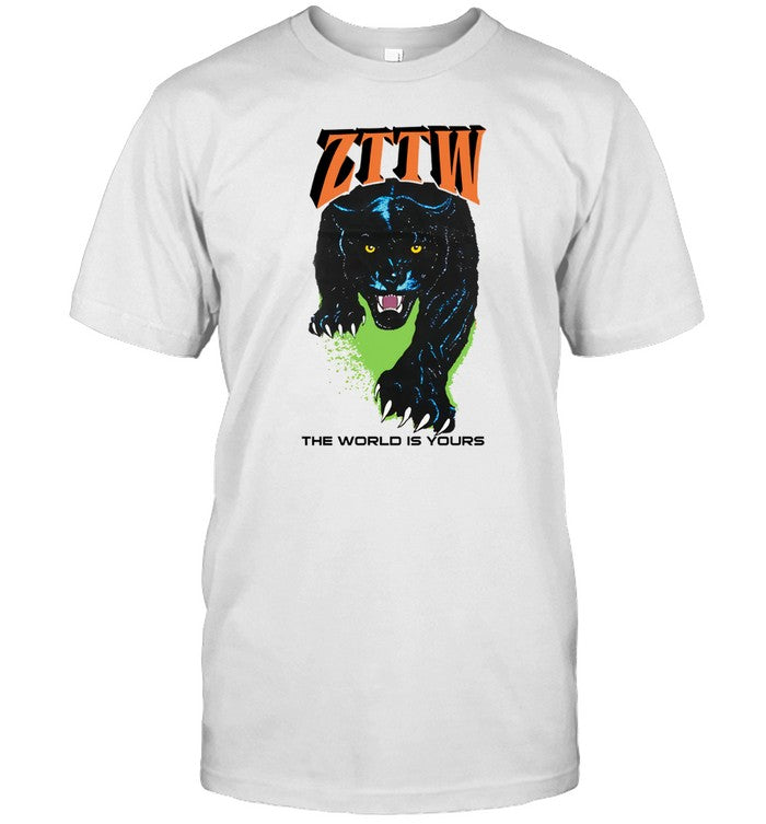 T-Shirt Zttw The World Is Yours Limited