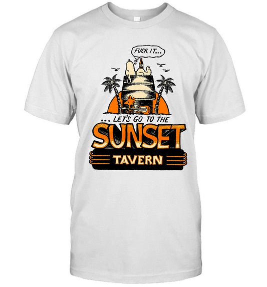 Let's Go To The Sunset Tavern T Shirt