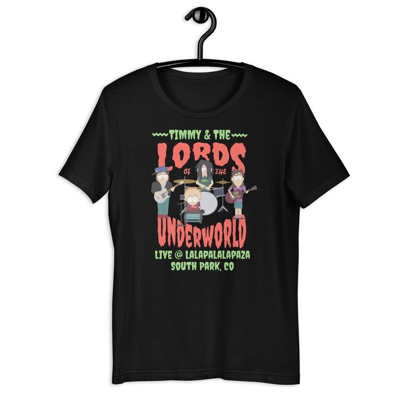 Timmy and The Lords of the Underworld T-Shirt  South Park Shirt  Pop Culture Tee  Timmy tee