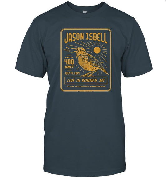 Jason Isbell And The 400 Unit Tour 2024 Bonner MT Shirt