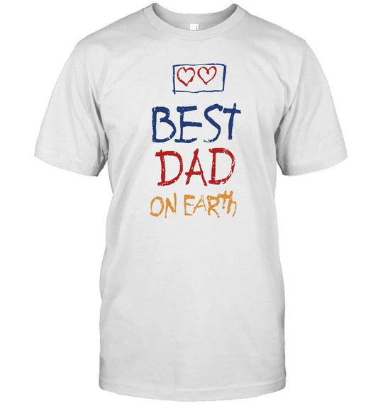 T-Shirt Best Dad On Earth Father's Day Limited