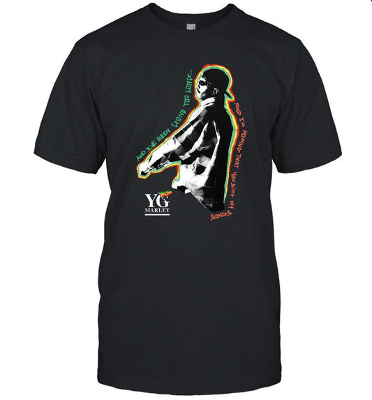 T Shirts YG Marley Gone Too Limited