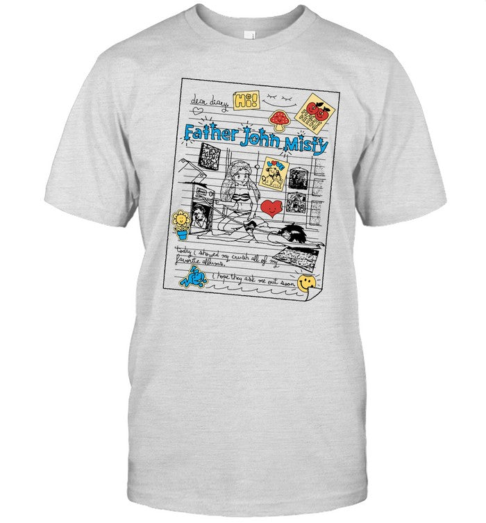 Limited Father John Misty Dear Diary Shirt_1